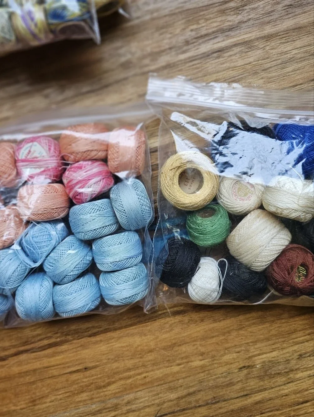 Mixed Lot Vintage Tatting Crochet Thread Spools J&P Coats Star Lily
